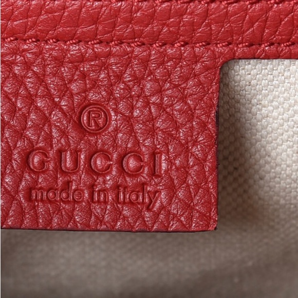 SOLD GUCCI Calfskin GG Marmont Top Handle Bag and Optional Shoulder Strap - Picture 16 of 17